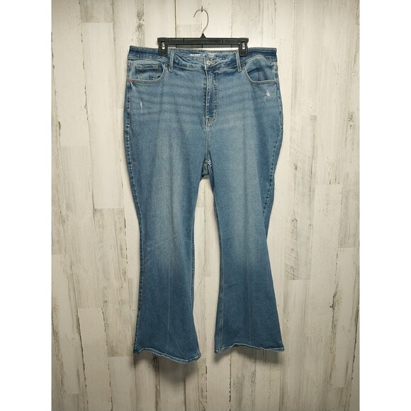 Old Navy Higher High-Rise Flare Jeans Size 20 - Picture 1 of 7